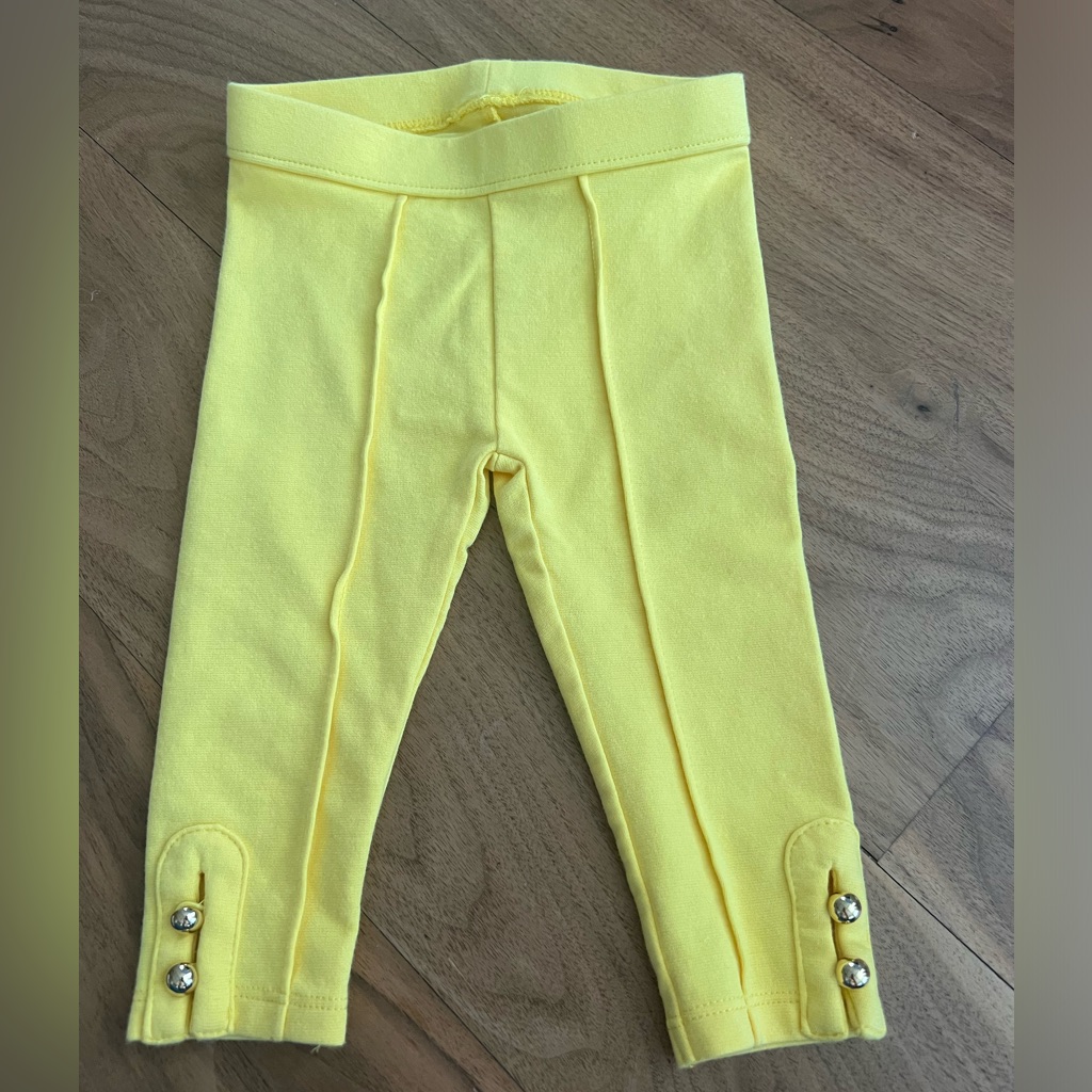 Button Cuff Ponte Pant